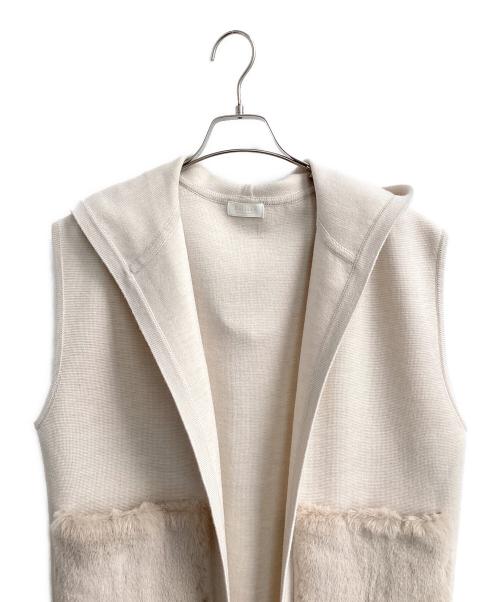 BALLSEY（ボールジィ）BALLSEY (ボールジィ) フーディジレ　24AW ベージュ サイズ:Sの古着・服飾アイテム