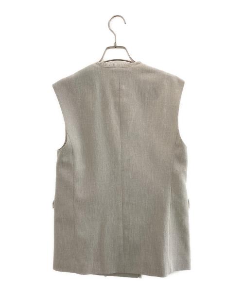 allureville（アルアバイル）allureville (アルアバイル) ジレ カーキ サイズ:2の古着・服飾アイテム