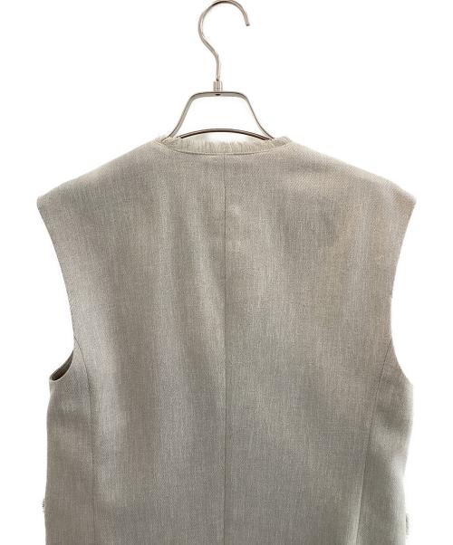 allureville（アルアバイル）allureville (アルアバイル) ジレ カーキ サイズ:2の古着・服飾アイテム