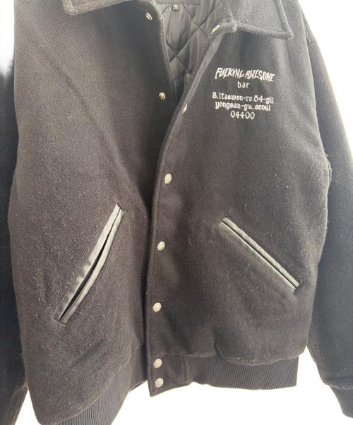 FUCKING AWESOME（ファッキンオーサム）FUCKING AWESOME (ファッキンオーサム) ブルゾン ブラック サイズ:Mの古着・服飾アイテム