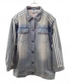 adidasアディダス）の古着「デニムジャケット」｜インディゴ