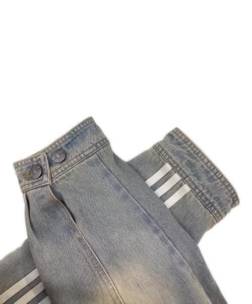 adidas（アディダス）adidas (アディダス) デニムジャケット インディゴ サイズ:2XLの古着・服飾アイテム