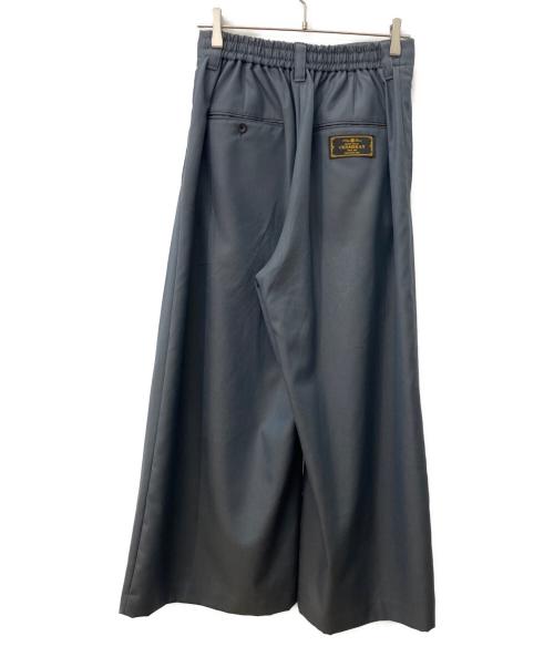 MAISON SPECIAL（メゾンスペシャル）MAISON SPECIAL (メゾンスペシャル) 4 Colors Chambray Washable Wool Baggy Wide Pants グレーの古着・服飾アイテム