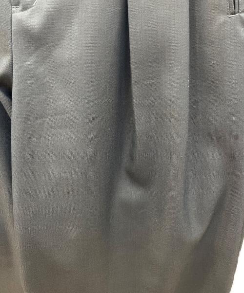 MAISON SPECIAL（メゾンスペシャル）MAISON SPECIAL (メゾンスペシャル) 4 Colors Chambray Washable Wool Baggy Wide Pants グレーの古着・服飾アイテム