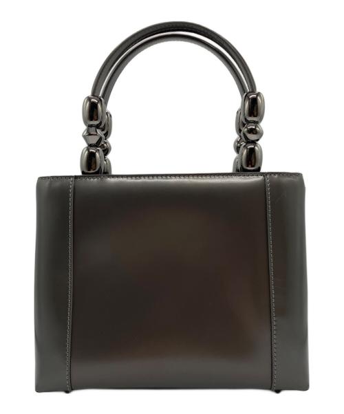 Christian Dior（クリスチャン ディオール）Christian Dior (クリスチャン ディオール) ハンドバッグ ダークグレーの古着・服飾アイテム