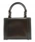 Christian Dior (クリスチャン ディオール) ハンドバッグ ダークグレー：40000円