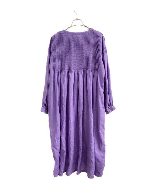 08MAB（ゼロハチマブ）08MAB (ゼロハチマブ) 長袖ワンピース バイオレット サイズ:Freeの古着・服飾アイテム