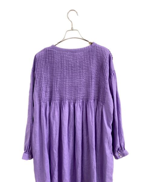 08MAB（ゼロハチマブ）08MAB (ゼロハチマブ) 長袖ワンピース バイオレット サイズ:Freeの古着・服飾アイテム