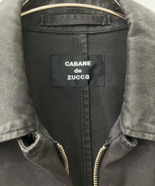 CABANE de ZUCCa（カバンドズッカ）CABANE de ZUCCa (カバンドズッカ) ナポレオンコート ブラック サイズ:不明の古着・服飾アイテム