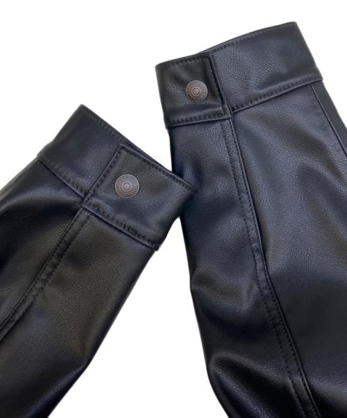 LEVI'S（リーバイス）LEVI'S (リーバイス) THE TRUCKER JKT LEATHER ブラック サイズ:Mの古着・服飾アイテム