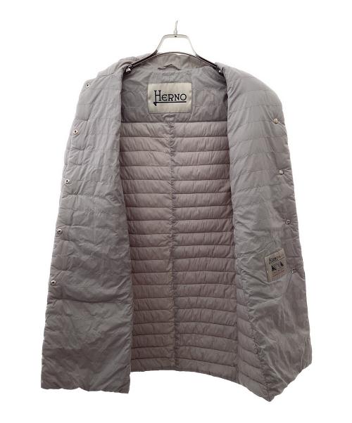 HERNO（ヘルノ）HERNO (ヘルノ) ダウンコート グレー サイズ:40の古着・服飾アイテム