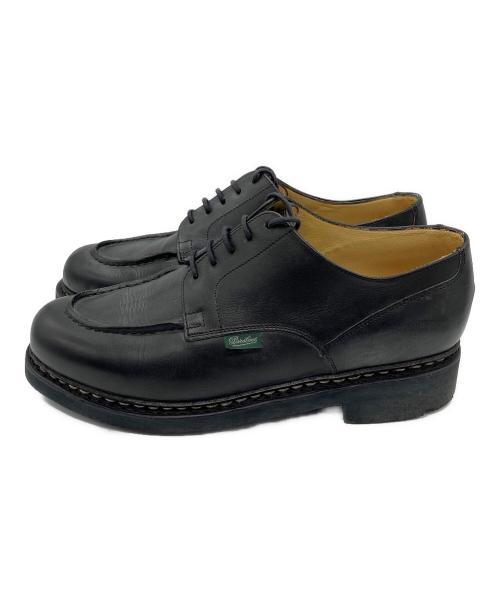PARABOOT（パラブーツ）PARABOOT (パラブーツ) シャンボードUチップシューズ ブラック サイズ:6 1/2の古着・服飾アイテム