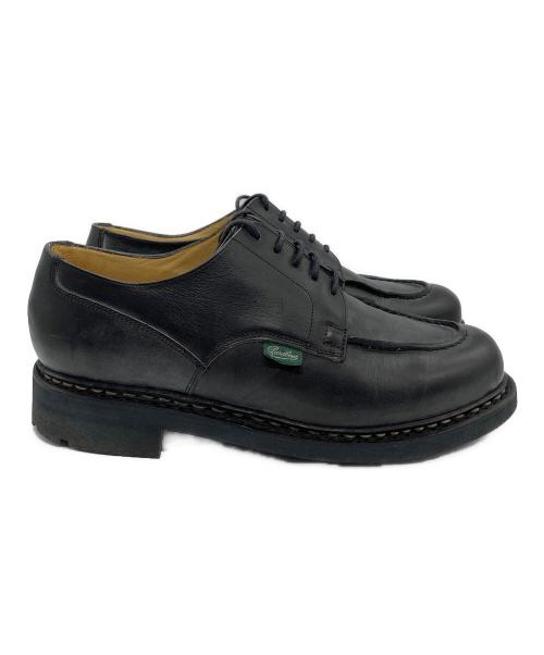 PARABOOT（パラブーツ）PARABOOT (パラブーツ) シャンボードUチップシューズ ブラック サイズ:6 1/2の古着・服飾アイテム