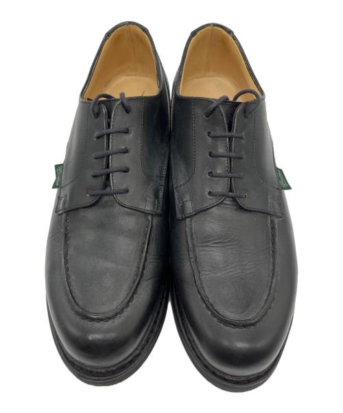 PARABOOT（パラブーツ）PARABOOT (パラブーツ) シャンボードUチップシューズ ブラック サイズ:6 1/2の古着・服飾アイテム