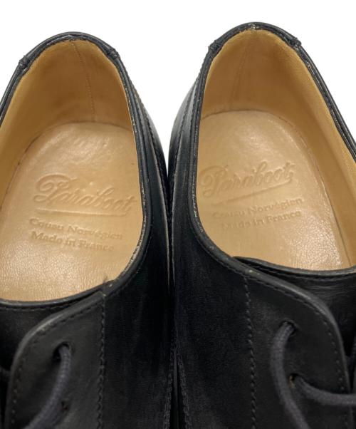 PARABOOT（パラブーツ）PARABOOT (パラブーツ) シャンボードUチップシューズ ブラック サイズ:6 1/2の古着・服飾アイテム