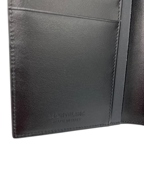 MONTBLANC（モンブラン）MONTBLANC (モンブラン) ジップ式ロングウォレット　14cc　マイスターシュテュックレザー ブラックの古着・服飾アイテム