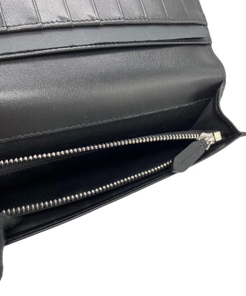 MONTBLANC（モンブラン）MONTBLANC (モンブラン) ジップ式ロングウォレット　14cc　マイスターシュテュックレザー ブラックの古着・服飾アイテム
