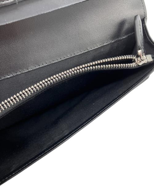 MONTBLANC（モンブラン）MONTBLANC (モンブラン) ジップ式ロングウォレット　14cc　マイスターシュテュックレザー ブラックの古着・服飾アイテム