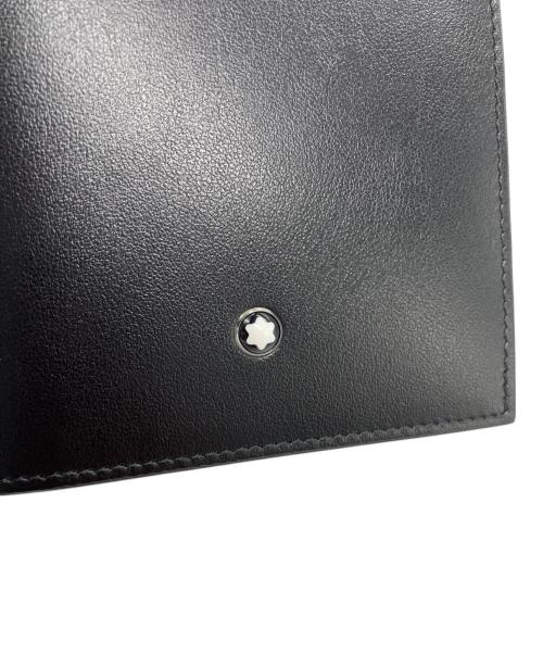 MONTBLANC（モンブラン）MONTBLANC (モンブラン) ジップ式ロングウォレット　14cc　マイスターシュテュックレザー ブラックの古着・服飾アイテム