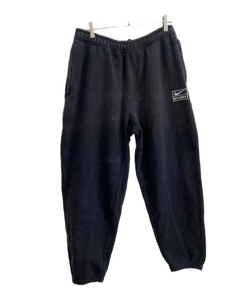NIKE（ナイキ）NIKE (ナイキ) stussy (ステューシー) スウェットパンツ ブラック サイズ:Mの古着・服飾アイテム