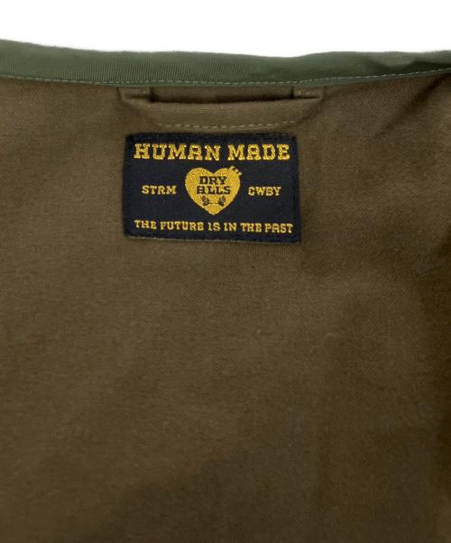 HUMAN MADE（ヒューマンメイド）HUMAN MADE (ヒューマンメイド) ボアライナージャケット オリーブ サイズ:Mの古着・服飾アイテム