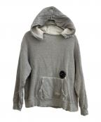 SAINT MICHAELセントマイケル）の古着「HOODIE DOUBLE FACE」｜ライトグレー