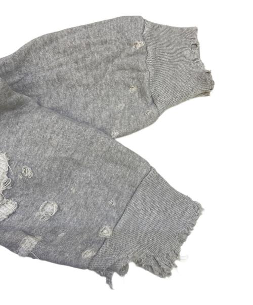 SAINT MICHAEL（セントマイケル）SAINT MICHAEL (セントマイケル) HOODIE DOUBLE FACE ライトグレー サイズ:Mの古着・服飾アイテム