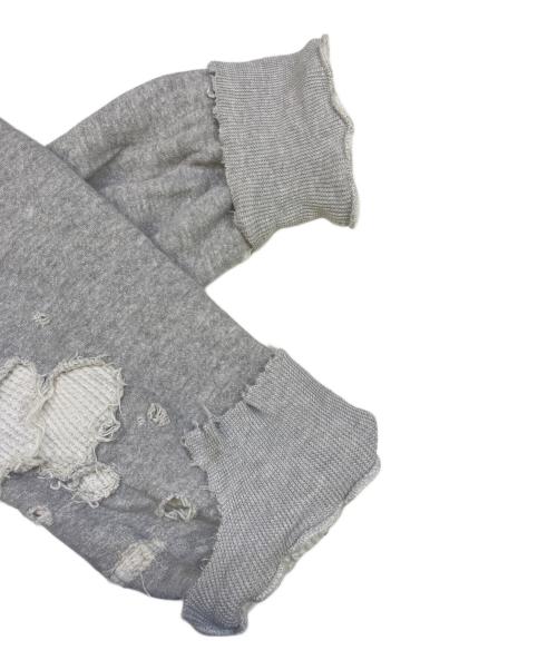 SAINT MICHAEL（セントマイケル）SAINT MICHAEL (セントマイケル) HOODIE DOUBLE FACE ライトグレー サイズ:Mの古着・服飾アイテム