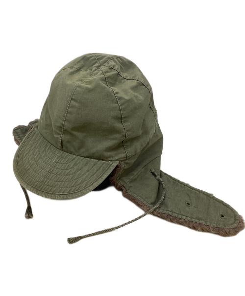 ARMY（アーミー）ARMY (アーミー) フライトキャップ オリーブの古着・服飾アイテム