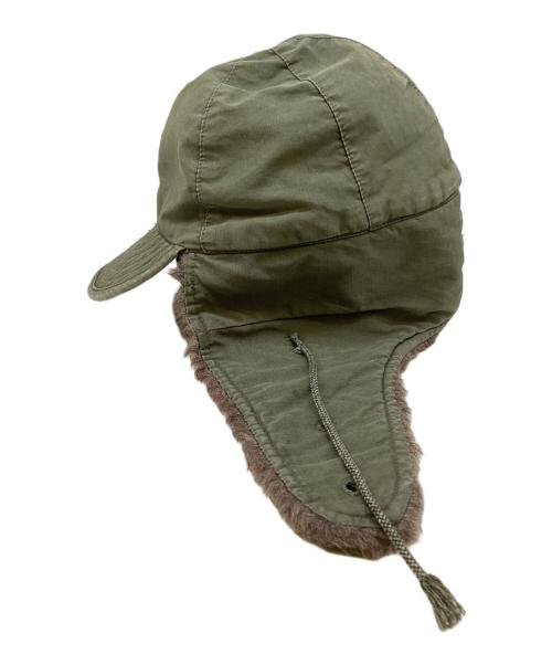 ARMY（アーミー）ARMY (アーミー) フライトキャップ オリーブの古着・服飾アイテム