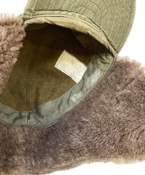 ARMY（アーミー）ARMY (アーミー) フライトキャップ オリーブの古着・服飾アイテム