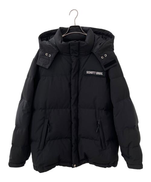 SCHOTT BROS.（ショットブロス）SCHOTT BROS. (ショットブロス) ダウンジャケット ブラック サイズ:XLの古着・服飾アイテム