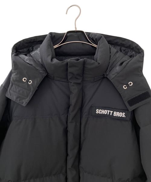 SCHOTT BROS.（ショットブロス）SCHOTT BROS. (ショットブロス) ダウンジャケット ブラック サイズ:XLの古着・服飾アイテム