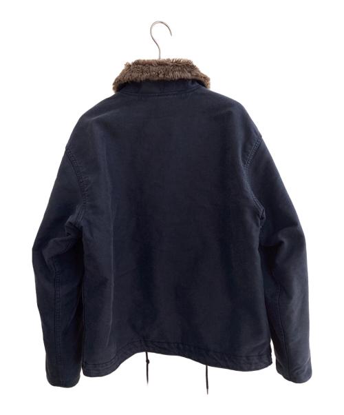 HOUSTON（ヒューストン）HOUSTON (ヒューストン) デッキジャケット ネイビー サイズ:40Rの古着・服飾アイテム