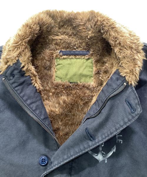 HOUSTON（ヒューストン）HOUSTON (ヒューストン) デッキジャケット ネイビー サイズ:40Rの古着・服飾アイテム