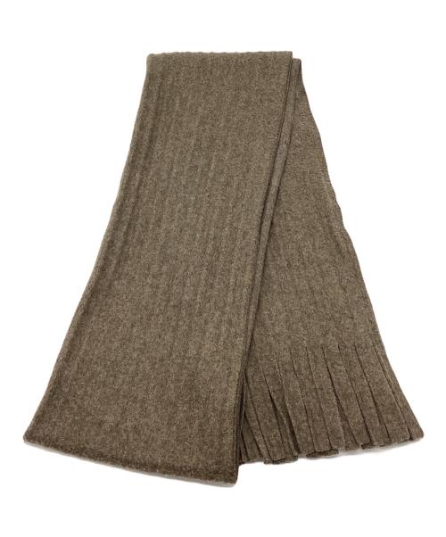 HOMME PLISSE ISSEY MIYAKE（オム プリッセ イッセイ ミヤケ）HOMME PLISSE ISSEY MIYAKE (オム プリッセ イッセイ ミヤケ) マフラー ブラウンの古着・服飾アイテム