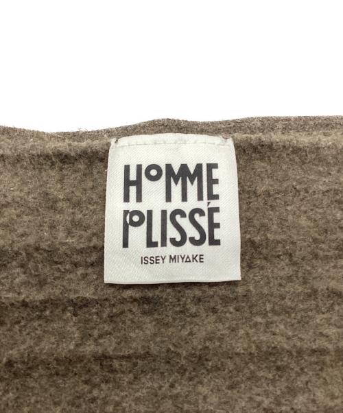 HOMME PLISSE ISSEY MIYAKE（オム プリッセ イッセイ ミヤケ）HOMME PLISSE ISSEY MIYAKE (オム プリッセ イッセイ ミヤケ) マフラー ブラウンの古着・服飾アイテム