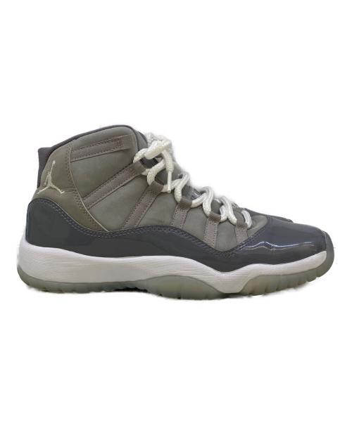 NIKE（ナイキ）NIKE (ナイキ) GS Air Jordan 11 グレー サイズ:24.5の古着・服飾アイテム
