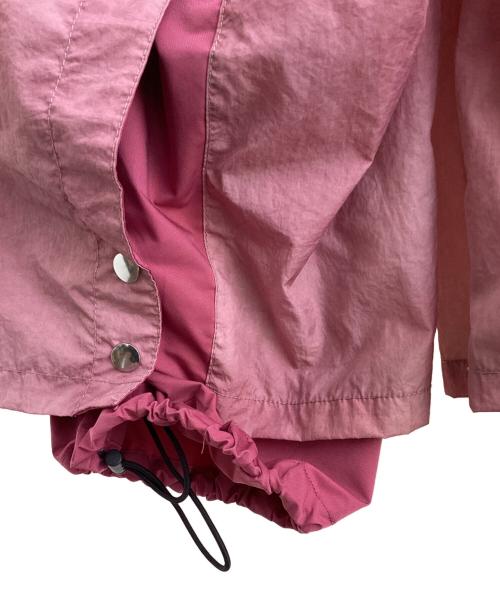 GRANCY（グランシー）grancy (グランシー) Button Layered Design Nylon Pants ピンク サイズ:Mの古着・服飾アイテム