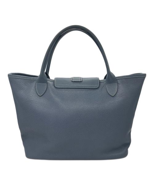 LONGCHAMP（ロンシャン）LONGCHAMP (ロンシャン) ハンドバッグ ブルーの古着・服飾アイテム