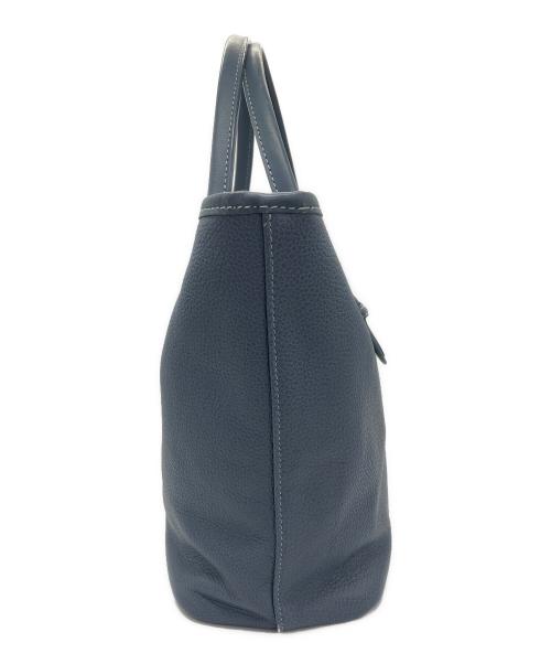 LONGCHAMP（ロンシャン）LONGCHAMP (ロンシャン) ハンドバッグ ブルーの古着・服飾アイテム