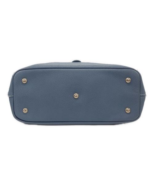 LONGCHAMP（ロンシャン）LONGCHAMP (ロンシャン) ハンドバッグ ブルーの古着・服飾アイテム