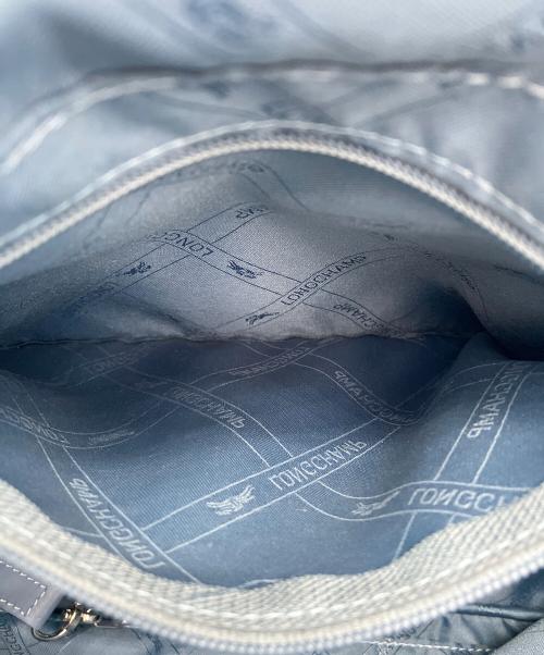 LONGCHAMP（ロンシャン）LONGCHAMP (ロンシャン) ハンドバッグ ブルーの古着・服飾アイテム