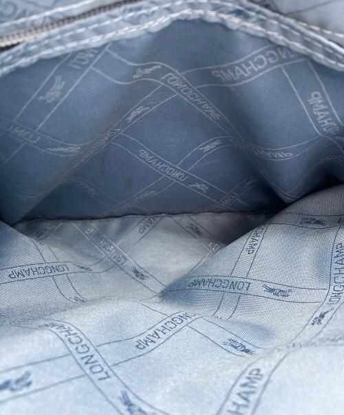 LONGCHAMP（ロンシャン）LONGCHAMP (ロンシャン) ハンドバッグ ブルーの古着・服飾アイテム