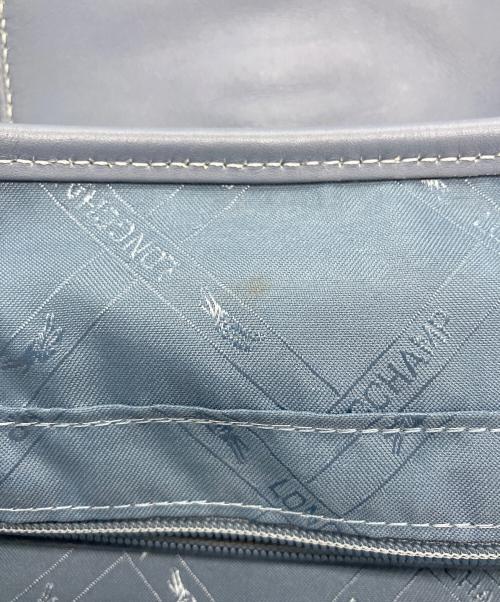 LONGCHAMP（ロンシャン）LONGCHAMP (ロンシャン) ハンドバッグ ブルーの古着・服飾アイテム