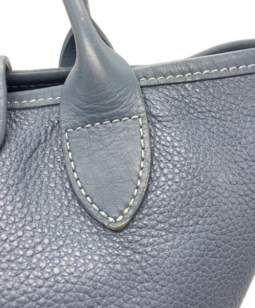 LONGCHAMP（ロンシャン）LONGCHAMP (ロンシャン) ハンドバッグ ブルーの古着・服飾アイテム