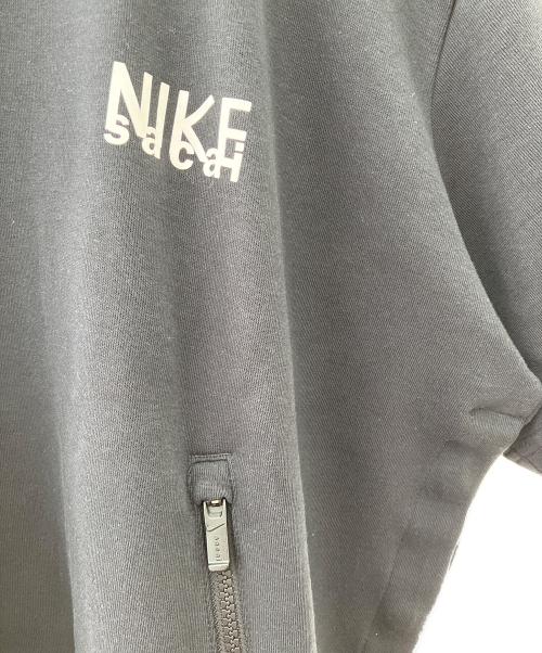 NIKE（ナイキ）NIKE (ナイキ) sacai (サカイ) 半袖カットソー ブラック サイズ:Lの古着・服飾アイテム