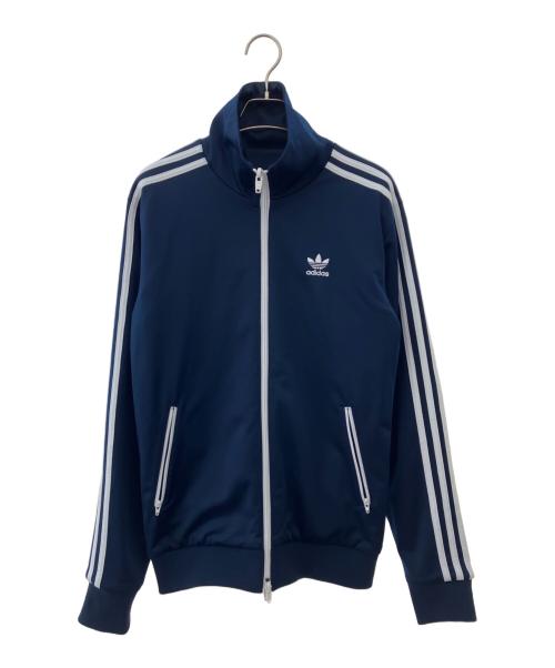 adidas（アディダス）adidas (アディダス) HUMAN MADE (ヒューマンメイド) リバーシブルトラックジャケット ネイビー×ホワイト サイズ:Sの古着・服飾アイテム