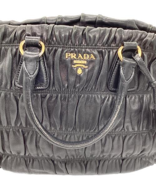 PRADA（プラダ）PRADA (プラダ) 2WAYバッグ ブラックの古着・服飾アイテム