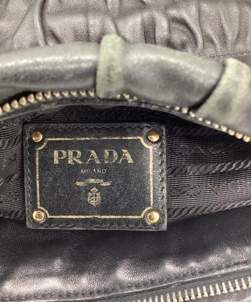 PRADA（プラダ）PRADA (プラダ) 2WAYバッグ ブラックの古着・服飾アイテム